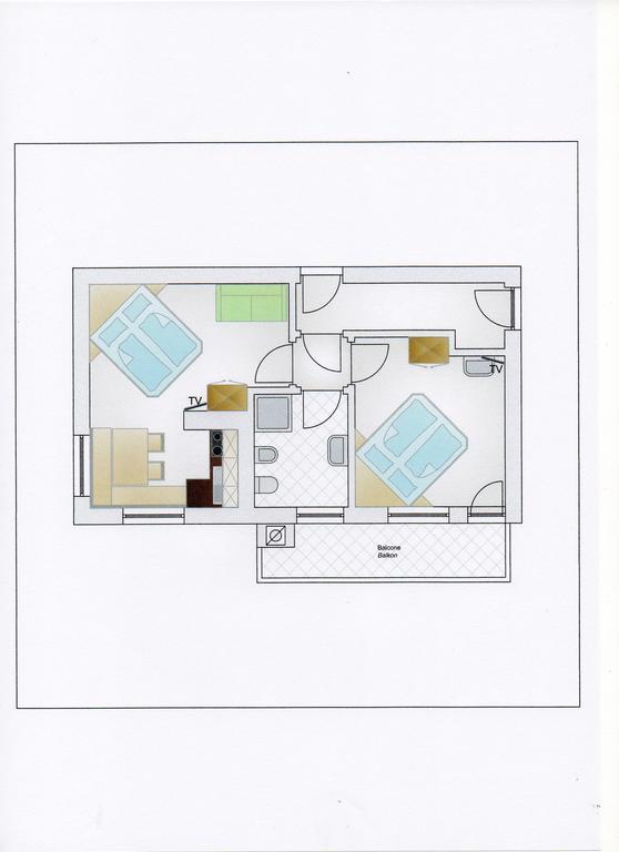 Apartments Brunella La Villa  Exteriör bild
